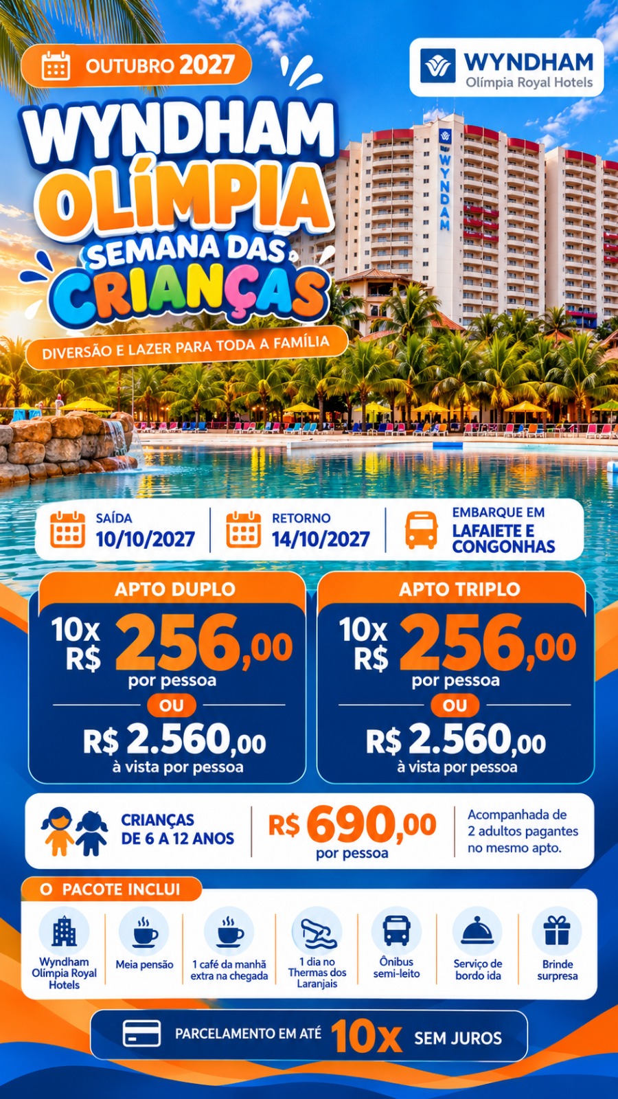 OLÍMPIA | SEMANA DAS CRIANÇAS 2027